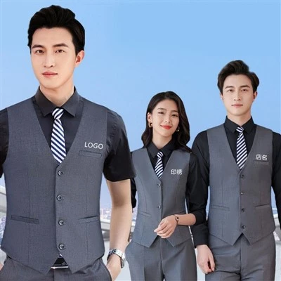 호텔 직원 프런트 데스크 리셉셔니스트 유니폼